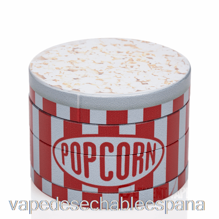 Vape Desechable España V Syndicate 2.5 Pulgadas 4 Piezas Sharpshred Dine-in Molinillo De Palomitas De Maíz